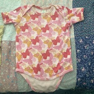 18-24 month butterfly cotton onsie